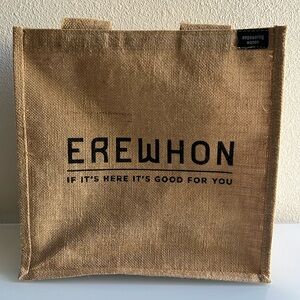 Erewhon straw bag